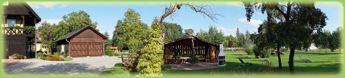 Terassenaussicht aus FeWo Mittagsfrau Panoramaansicht Ferienwohnung Schiemenzfließ